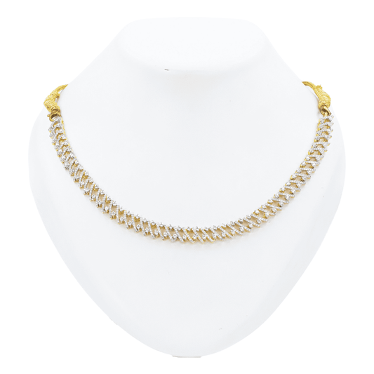 Gold Gleaming Grace Necklace Set