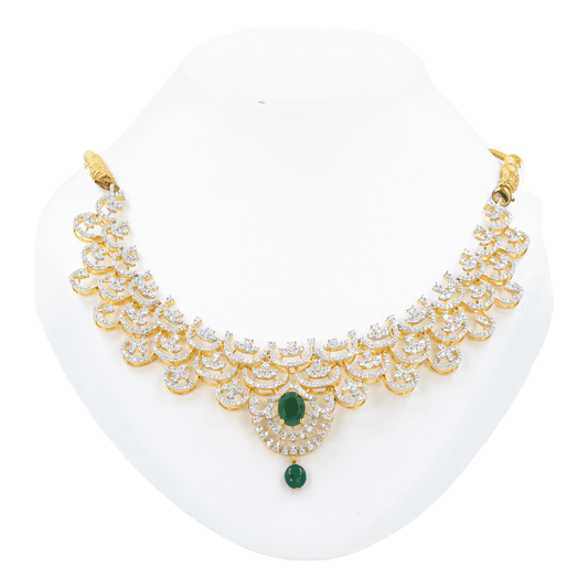 Gold Glorious Queen's Necklace Set