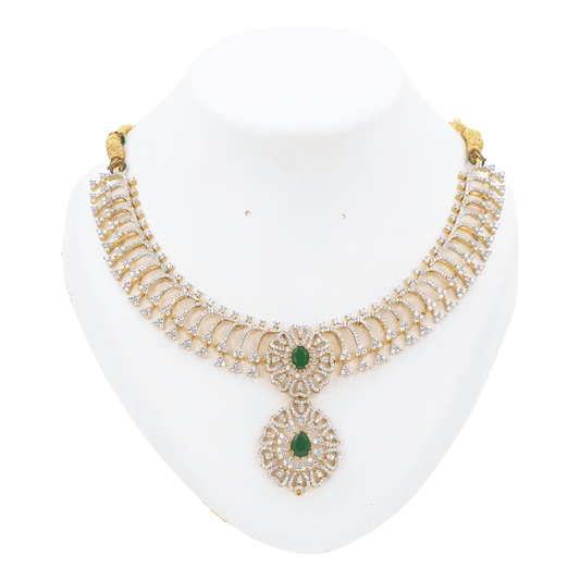 Gold Noble Jewel Necklace Set