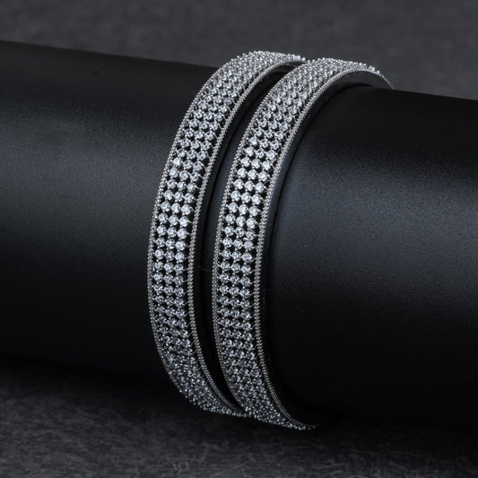 Silver Timeless Statement Bangle