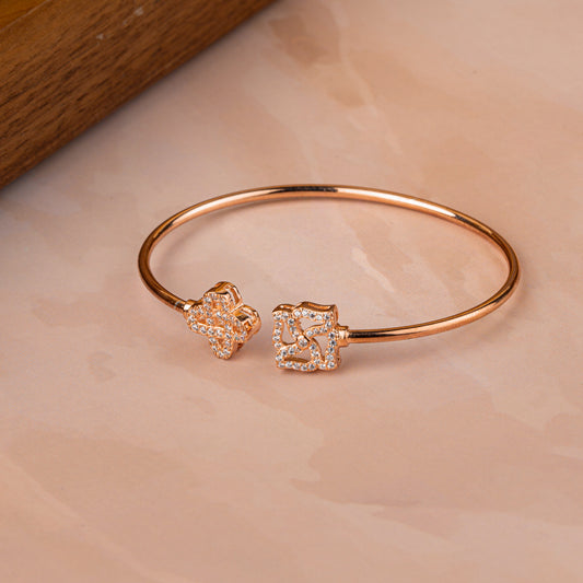 Rose Gold Celestial Cuff/Kada
