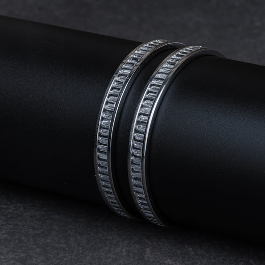 Silver Contemporary Bangle