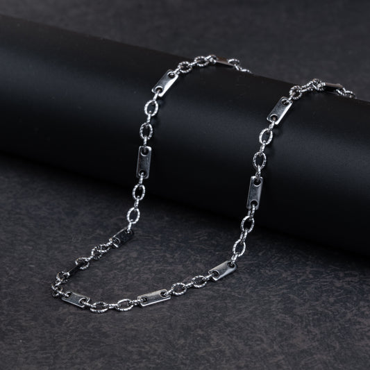 Silver Classic Style Chain