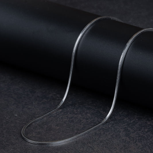 Silver Timeless Plain Chain