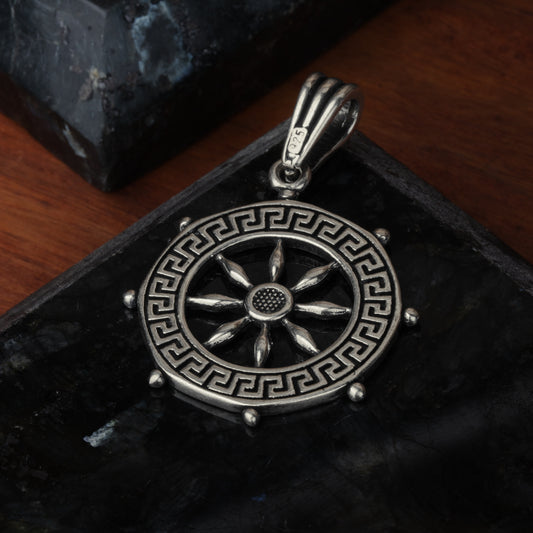 Vintage Pirate Helm Pendant