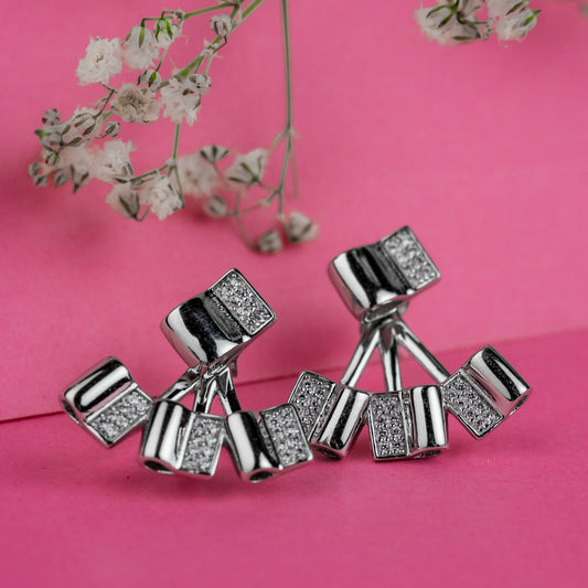 Silver Exquisite Square Elegance