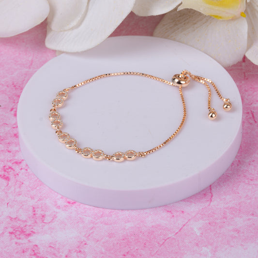 Rose Gold Infinity Dreams Bracelet