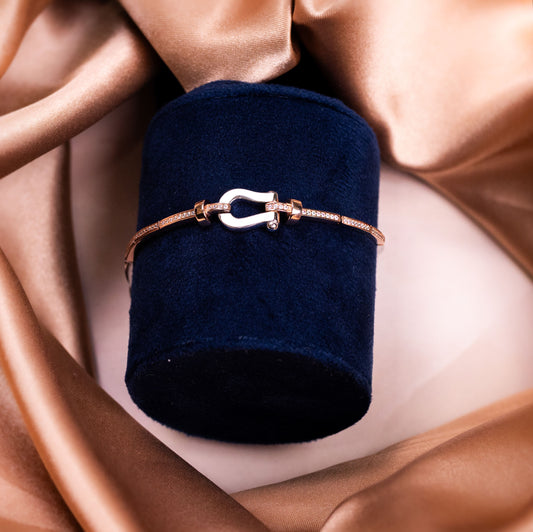 Two Tone Chic Contrast Bracelet