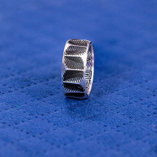 Vintage Rustic Knight Ring