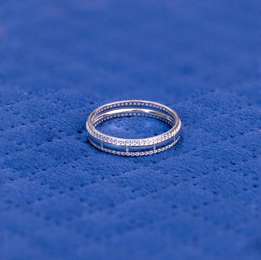 Silver Minimal Band Ring