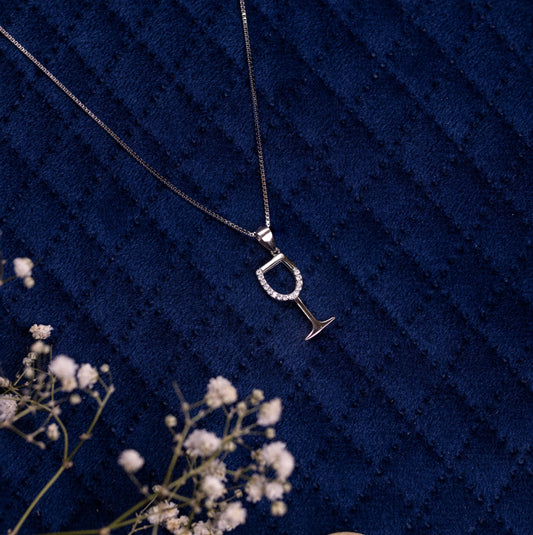 Silver Eternal Sip Chain Pendant