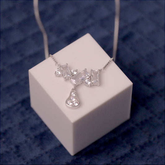 Silver Grandeur Chain Pendant