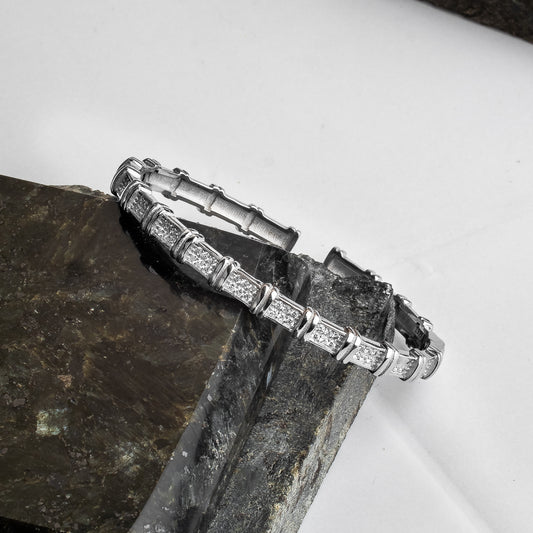 Silver Maverick Cuff/Kada