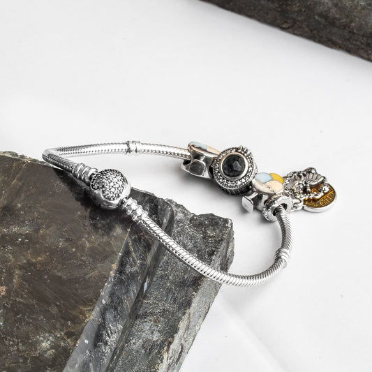 Silver Elegance Cuff/Kada