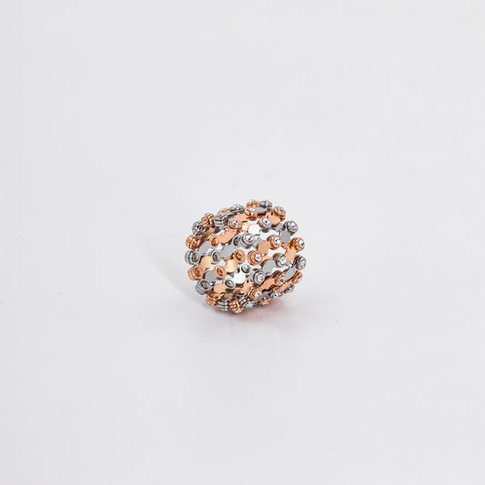 Rose Gold Delicate Luminary Cuff/Kada