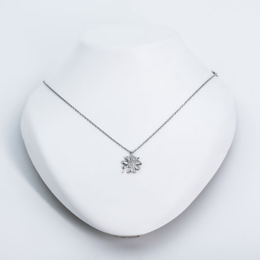 Silver Daisy Chain Pendant