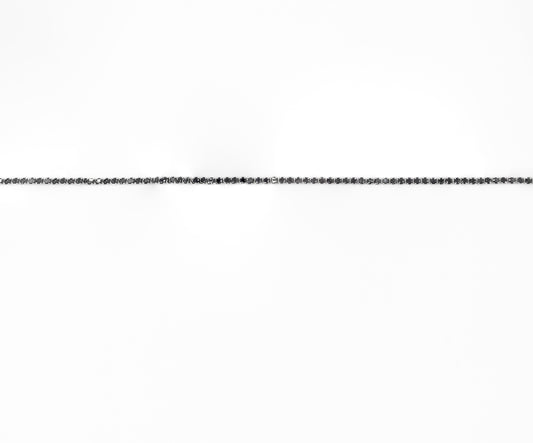 Silver Onyx Tennis Bracelet