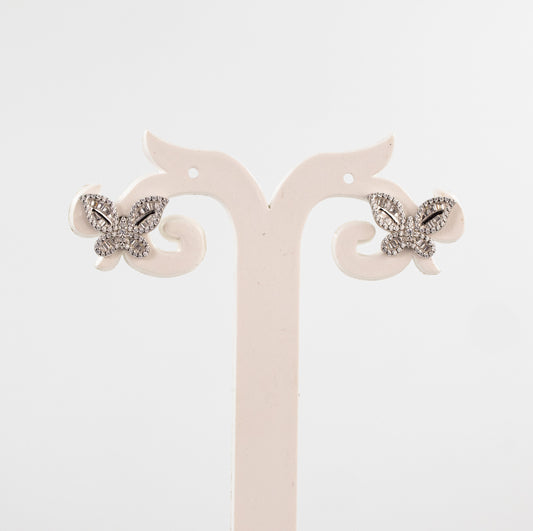 Silver Twilight Flutters Earrings