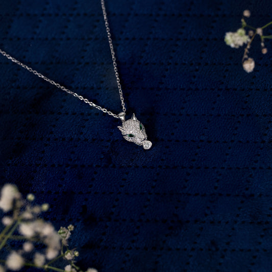 Silver Verdant Fury Chain Pendant