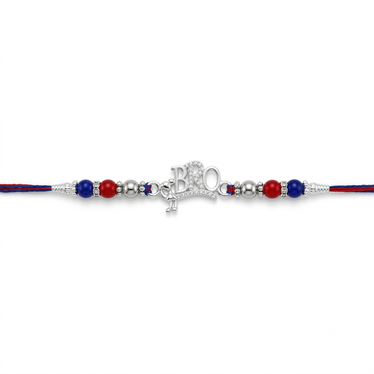 Mor BRO Silver Rakhi