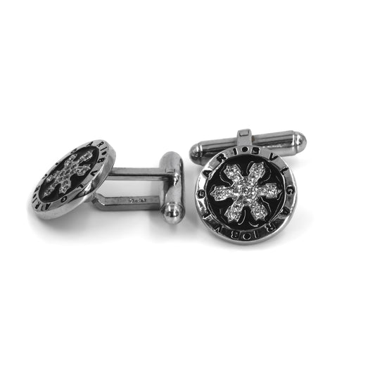 Silver Snowflake Cufflinks