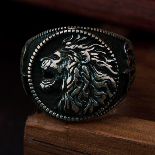 Vintage Majestic Lion's Roar Ring
