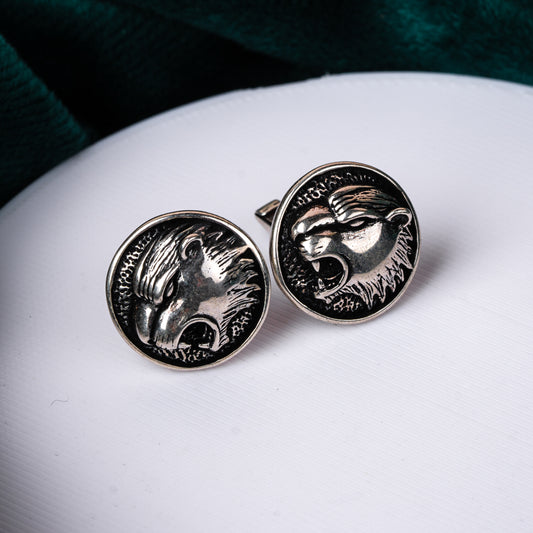 Vintage Roaring Lion Cufflinks