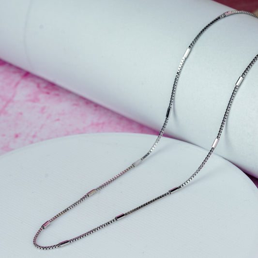 SOLD Silver Sleek Link Chain