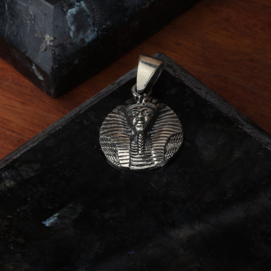 Silver Egyptian Mummy Pendant