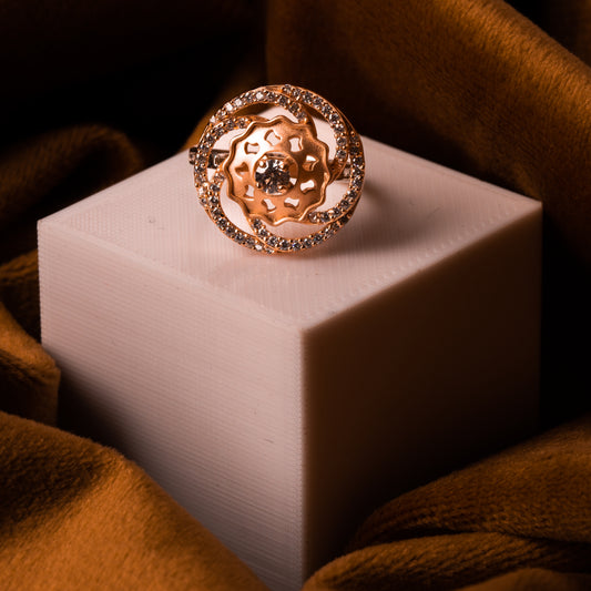 Two Tone Whirling Wonder Ring