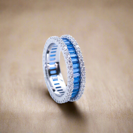 Silver Oceanic Dream Ring