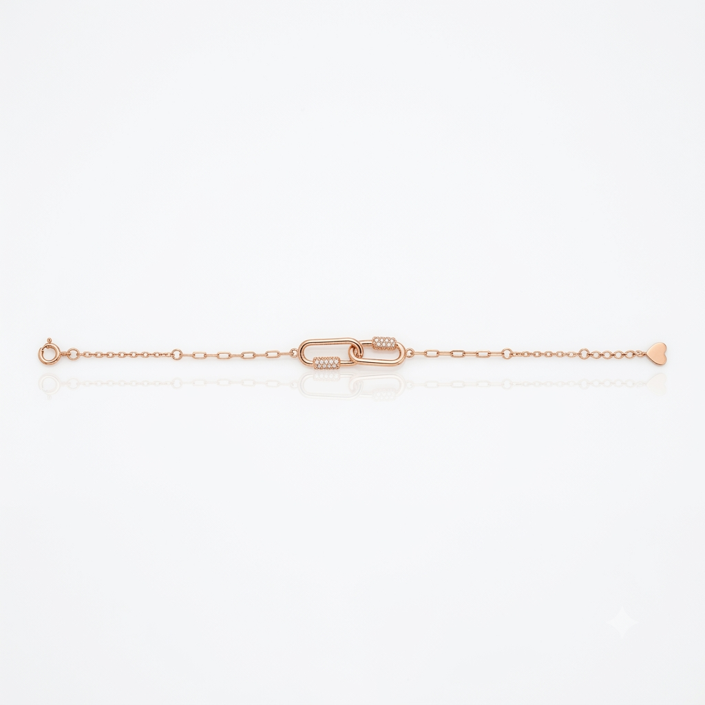 Rose Gold Sleek Bar Bracelet