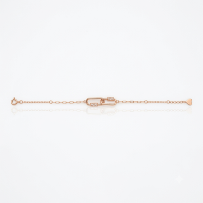 Rose Gold Sleek Bar Bracelet