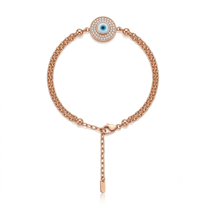 Rose Gold Celestial Eye Bracelet