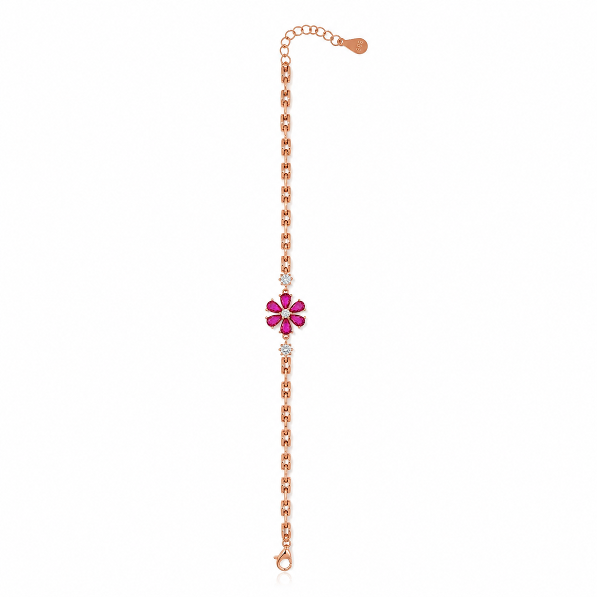 Rose Gold Flora Bracelet