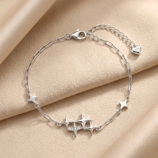 Silver Sleek Constellation Bracelet
