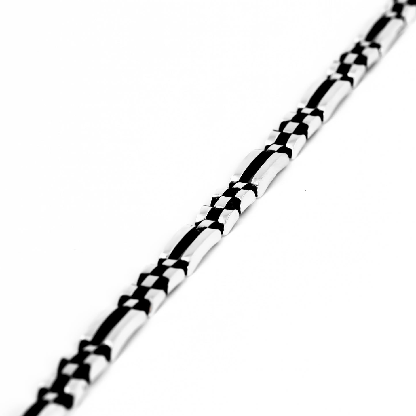Silver Slender Link Bracelet