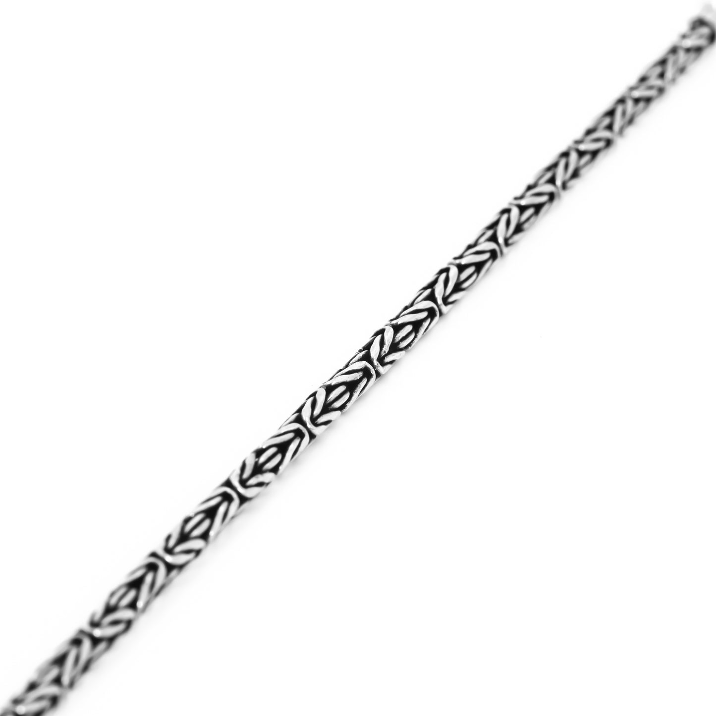 Silver Minimal Corded Bracelet