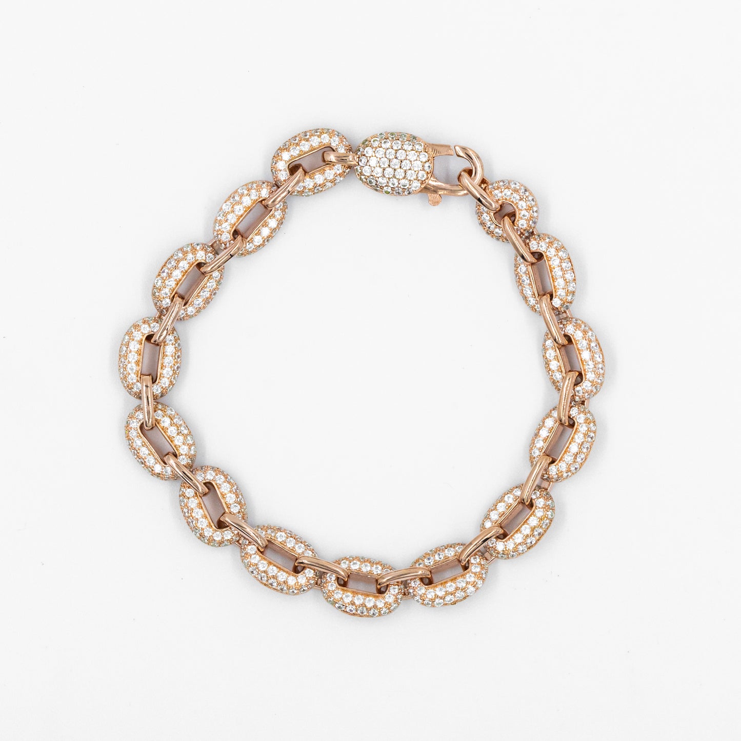 Rose Gold Interlinked Bracelet