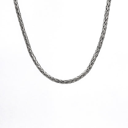 Vintage Silver Rugged Link Chain