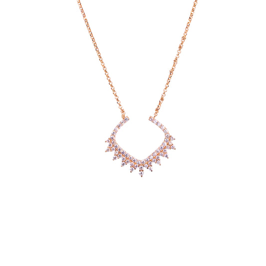 Rose Gold Tranquil Chain Pendant