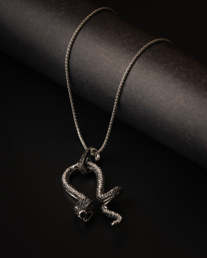 Silver Exclusive Mamba Chain Pendant