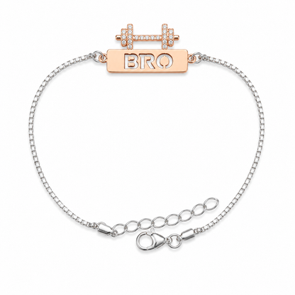 Gym paglu Silver Rakhi