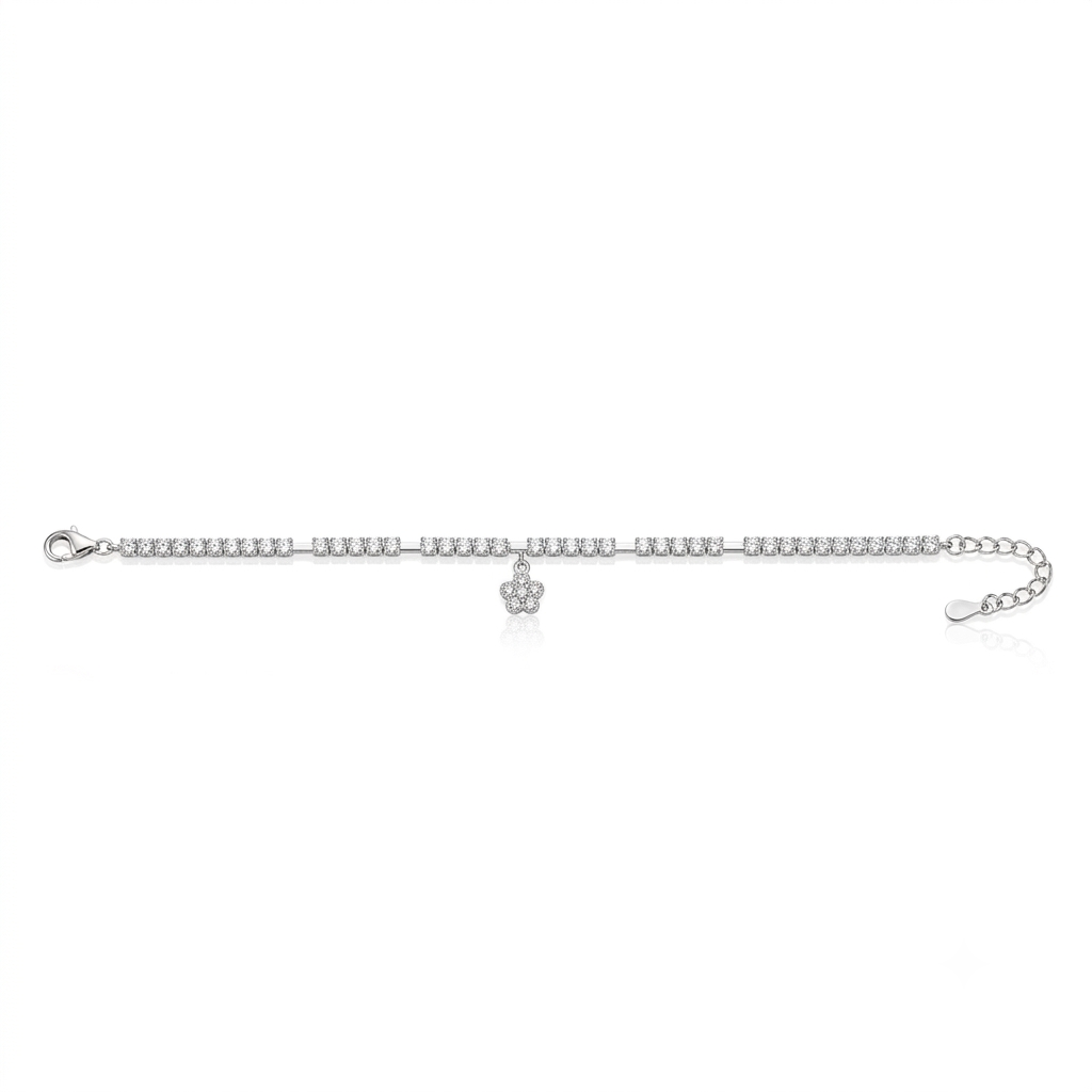 Silver Celeste Charm Bracelet