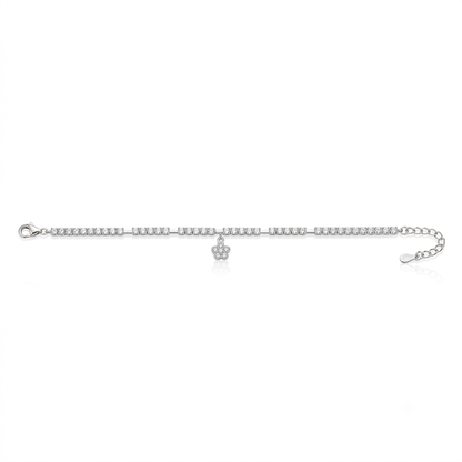 Silver Celeste Charm Bracelet