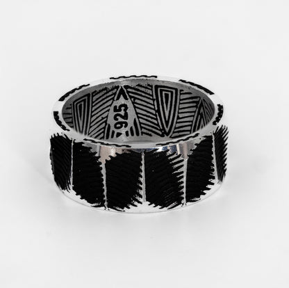 Vintage Rustic Knight Ring