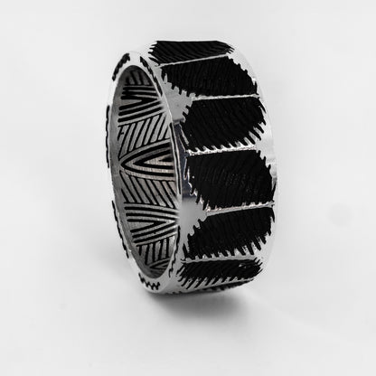 Vintage Rustic Knight Ring