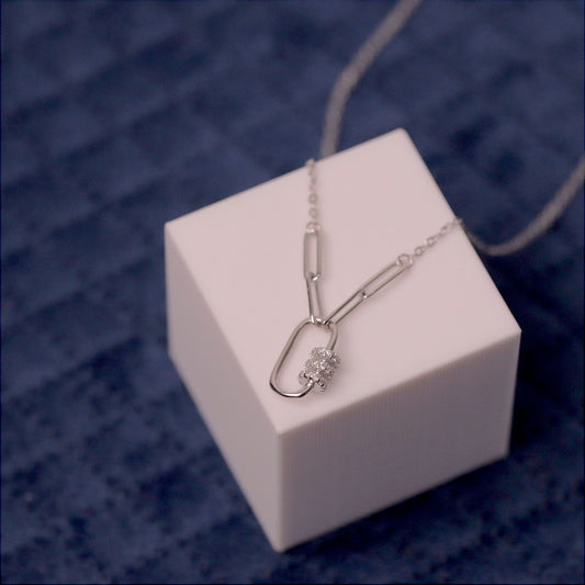 Silver Virelle Chain Pendant