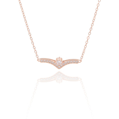 Rosegold Gleamline Chain Pendant