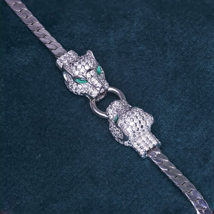 Silver Queen's Jaquar Bracelet